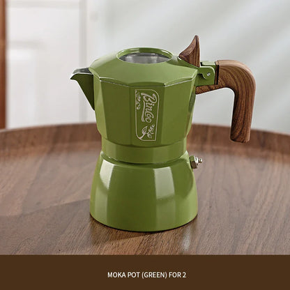 Bincoo Double-Valve Italian Moka Pot
