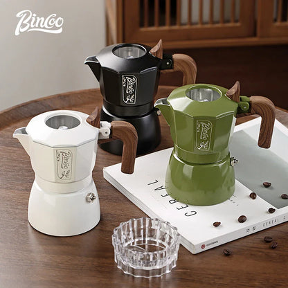 Bincoo Double-Valve Italian Moka Pot