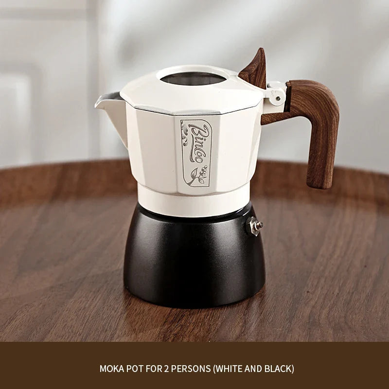 Bincoo Double-Valve Italian Moka Pot