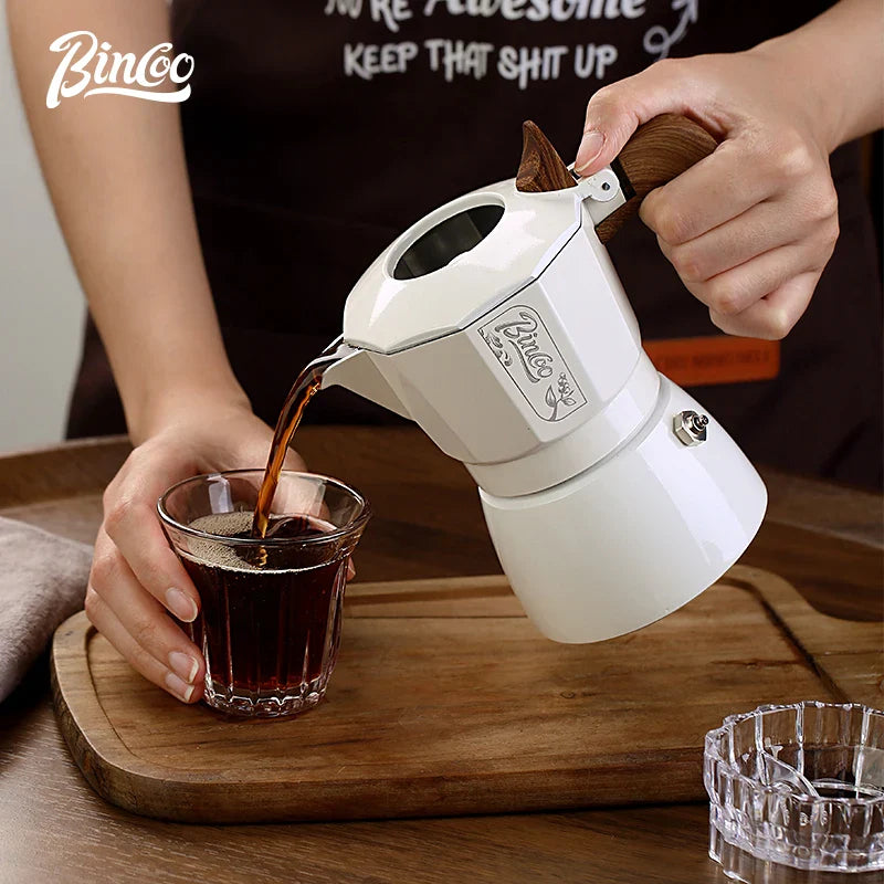 Bincoo Double-Valve Italian Moka Pot