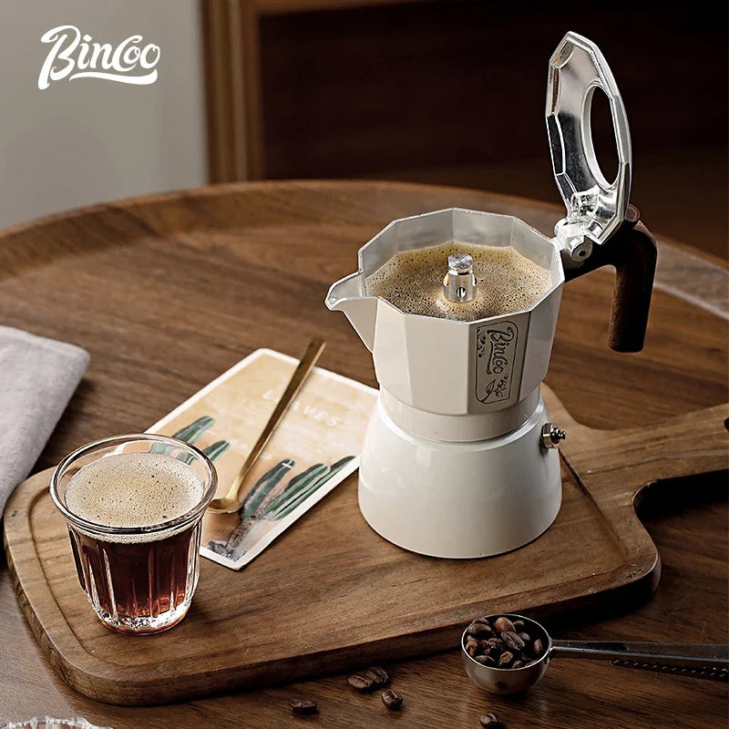 Bincoo Double-Valve Italian Moka Pot