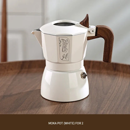 Bincoo Double-Valve Italian Moka Pot
